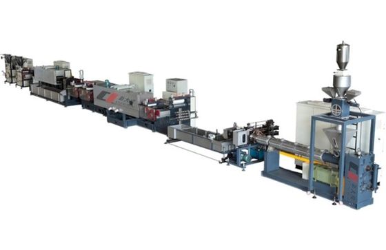 Otomatis PP PET Strip Extrusion Line Polypropylene Strip Manufaktur Mesin