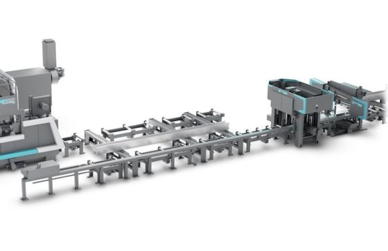 Kontrol PLC Palletizer dan Depalletizer Robot Kecepatan Tinggi Otomatis