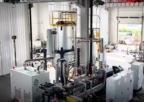 Lini Ekstrusi Tali Hewan Peliharaan Solusi Terpadu Dari Pengeringan Hingga Penggulungan