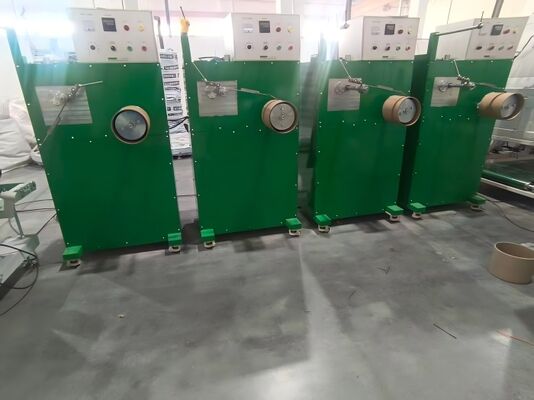 PLC-dikendalikan 1-out-4 PP Strapping Extrusion Line untuk produksi sinkron