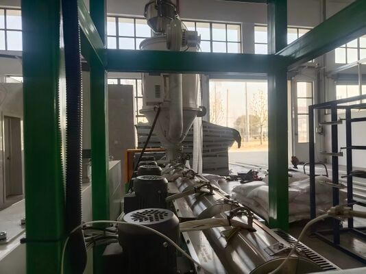 Jalur Produksi Tali PP Kontrol Tegangan Cerdas