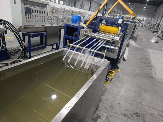 6 Strands Synchronized PP Strapping Production Line dengan Toleransi Dimensi ±0.05mm dan Die Aliran-Divergensi 1-keluar-6