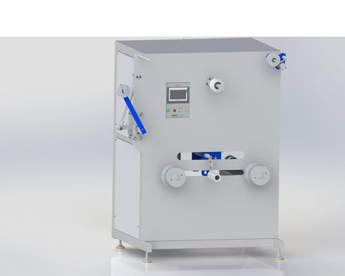 Polypropylene PP Strap Semi Automatic Winding Machine Konstruksi logam tahan lama