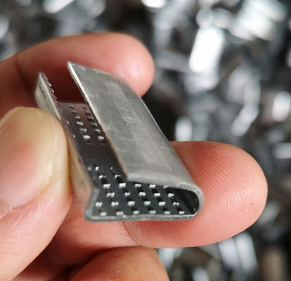 Grip Polyester PET Strapping Metal Seals Normal atau Electroplated Permukaan 2000pcs/case