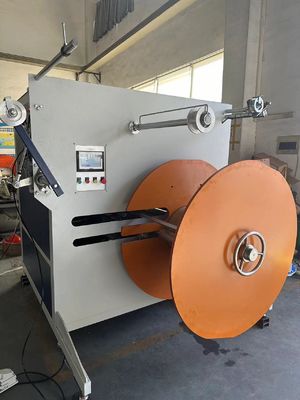 350m/Min Polyester PET Wax Strap Winder 330kg Dengan Tegangan Konstan yang Bisa Disesuaikan