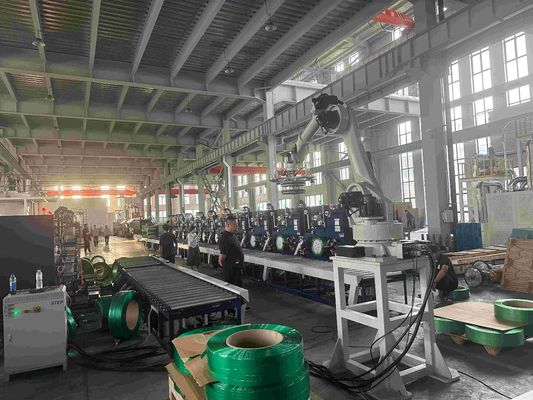 1.5kW 32mm Plastic PET Strap Winder 350m/Min Penggulung yang disesuaikan