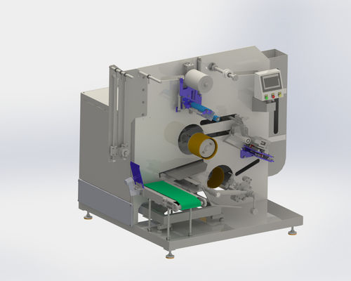 Winder Otomatis Penyesuaian Untuk Polypropylene PP Tali 5 - 19mm