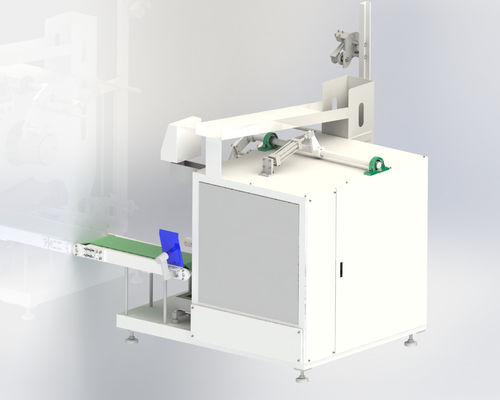 Full Automatic PP Polypropylene Strap Winder Tegangan yang disesuaikan untuk kemasan