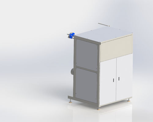 Industri kemasan PP Strap Winder Tegangan yang disesuaikan Untuk Kotak Polypropylene