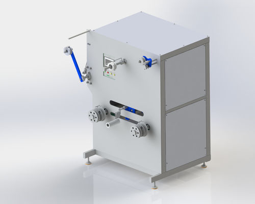 Polypropylene PP Box Strapping Roll Winding Machine Dengan Pegangan Ergonomis