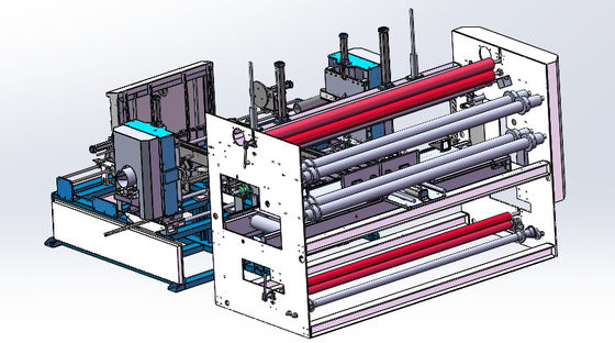 Mesin Pengemasan Tekstil Roll Vacuum Cerdas Kecepatan Variabel Output Untuk Iklan