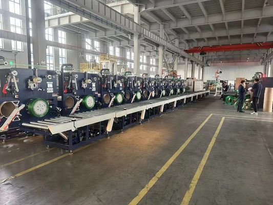 Polyester PET Strap Winder Jumbo Roll Semi Otomatis Plastik Winder