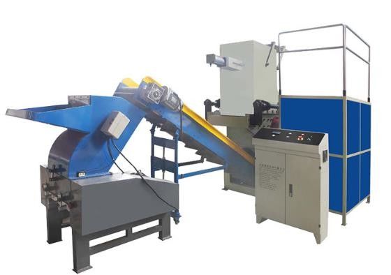Torsi tinggi Single Rotor Shredder Ram Konstruksi Untuk menghancurkan limbah berbahaya