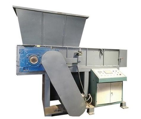Otomatis Plastik Limbah Single Shaft Shredder Multiple Rotor Desain