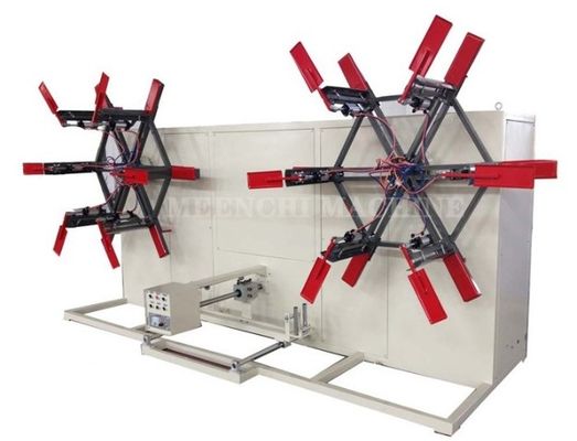 Double Disk Plasitc Pipe Winding Machine Wire Coiling Machine Operasi Fleksibel