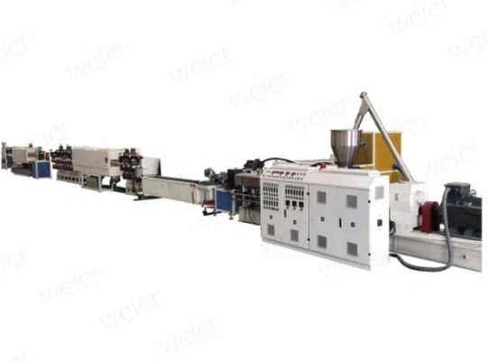 120 - 800 kg/jam Plastik PET Strapping Band Extrusion Line Dengan Layar Sentuh