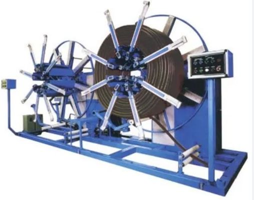 150m/Min Soft Hose Winder Automatic Coil Winding Machine Untuk Plastik