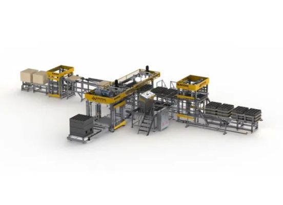 Pengepakan Otomatis Layar Sentuh Dan Solusi Palletizing Untuk Industri yang Berbeda