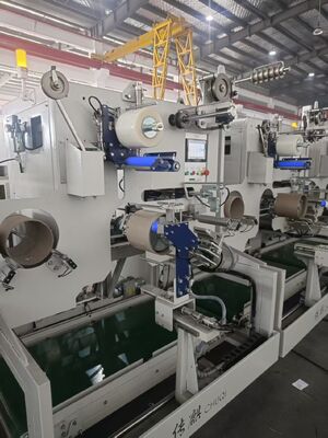 PP Strap Inward-Winding Conveyor-Type Full Automatic Winding Machine (Mesin penggulungan penuh otomatis tipe PP)