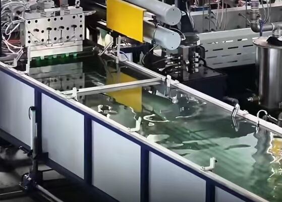 Lini produksi tali hewan peliharaan Kontrol Loop Tertutup Kustom Untuk Produksi PET Sempurna